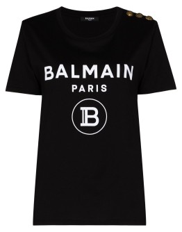logo-print short-sleeve T-shirt