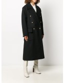 wool and cashmere-blend coat