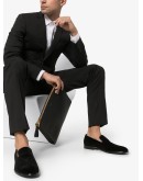 classic velvet slip on loafers
