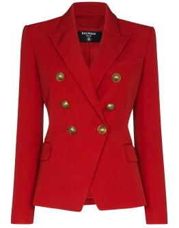 double-breasted blazer