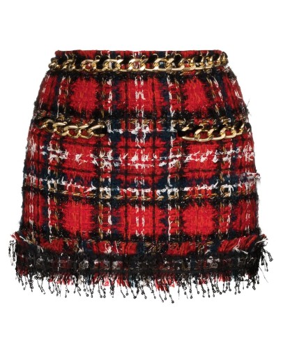 sequin tweed mini skirt