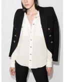 silk-georgette shirt
