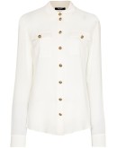 silk-georgette shirt