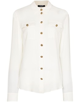 silk-georgette shirt