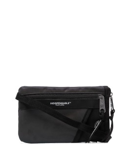 Aurora reflective messenger bag