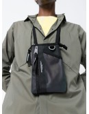 Aurora reflective messenger bag