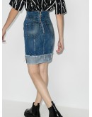 double-breasted pencil skirt