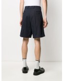 pocket detail wide-leg shorts