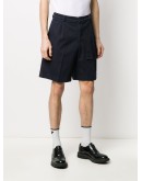 pocket detail wide-leg shorts