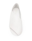 open toe wrap over loafers