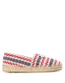 embellished striped espadrilles