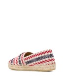 embellished striped espadrilles