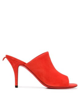 suede stiletto mules