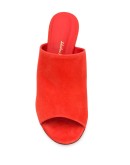 suede stiletto mules