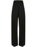 buckled wide leg trousers
