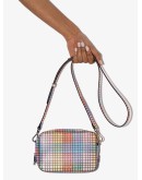 colour-block crossbody bag