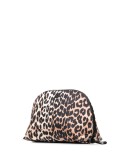 leopard print pouch bag