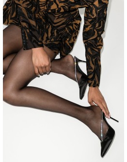 Rosana 95mm satin mules