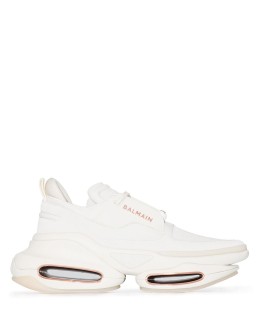 B Bold leather sneakers
