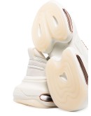 B Bold leather sneakers
