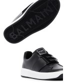 B Court leather sneakers