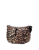 logo-patch leopard-print crossbody