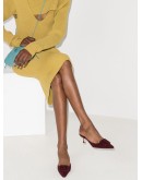 Maysale 50mm suede pumps
