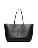 Shopping 37 logo-embossed tote bag