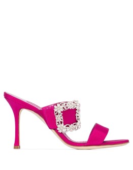 Gable Jewel 90 double strap sandals