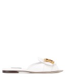 DG peep-toe mules