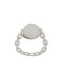 pearl-embellished ring