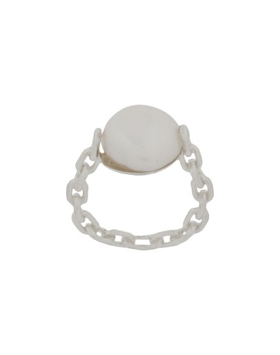 pearl-embellished ring