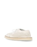 contrast sole derby shoes
