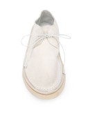 contrast sole derby shoes
