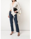 mid rise straight jeans 