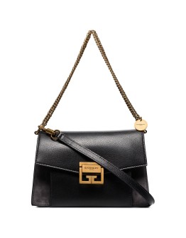 GV3 leather shoulder bag