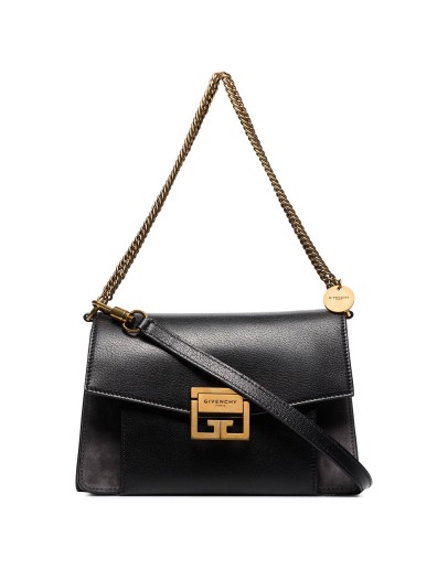 GV3 leather shoulder bag