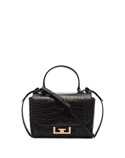Eden crocodile-effect mini bag