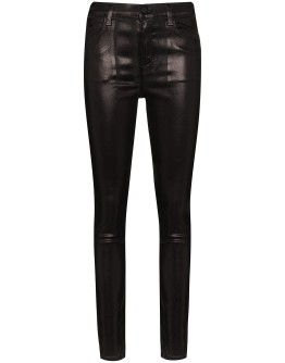 Maria faux leather skinny trousers