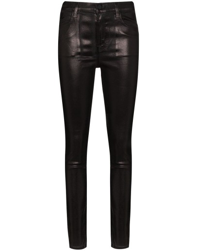 Maria faux leather skinny trousers