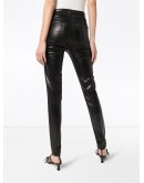 Maria faux leather skinny trousers