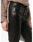 Maria faux leather skinny trousers