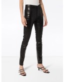 Maria faux leather skinny trousers