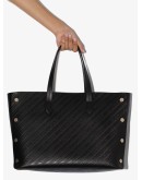 large Bond embossed tote bag