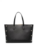 large Bond embossed tote bag