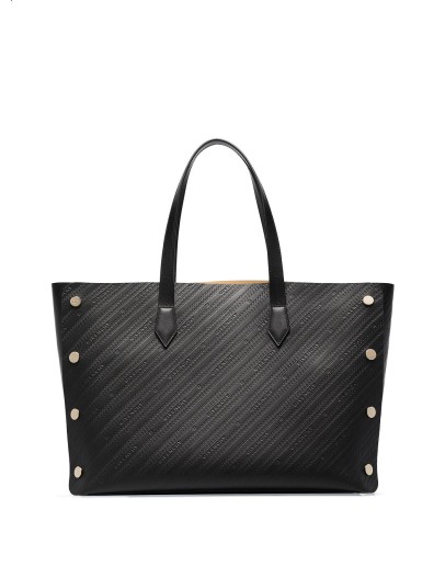 large Bond embossed tote bag