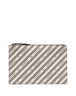 Bond Chain logo-print pouch bag