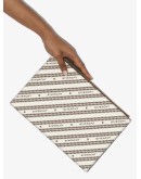 Bond Chain logo-print pouch bag