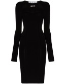 logo-print dress