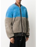 colour-block bomber jacket